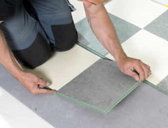Linoleum Floor Tiles